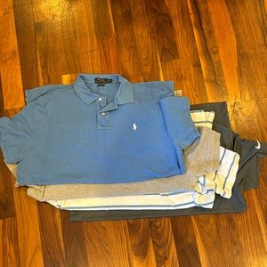 Men’s Polo polos and Nike Dri-Fit polo LOT